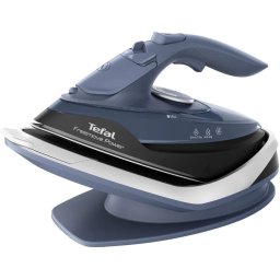 Tefal Freemove Power FV6675E0 - безжична парна ютия 2600W, 210g/min ударна пара - синя