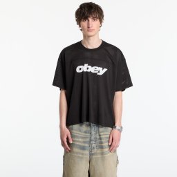 Тениска OBEY Practice Jersey Ss Black M