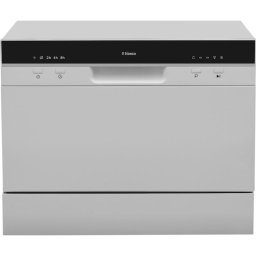 Съдомиялна Hаnsa ZWM556WH, 6 комплекта, 5 програми, 2 кошници, HotAir System,Oтложен старт, Компактна, Бяла