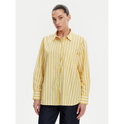 Tommy Hilfiger Риза WW0WW45612 Жълт Relaxed Fit