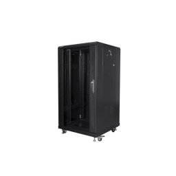 Lanberg rack cabinet 19" free-standing 22U/600x600 (flat pack) black