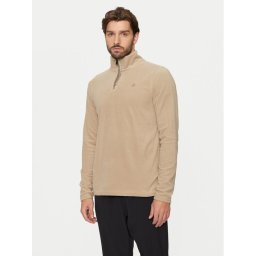 Protest Полар Perfecto 3792800 Бежов Slim Fit