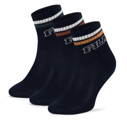 Дълги чорапи Fila F8080-AW24 (3-pack) Тъмносин
