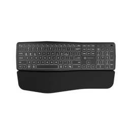 Клавиатура Natec wireless bluetooth keyboard PORIFERA x-scissors, backlit ergonomic us layout