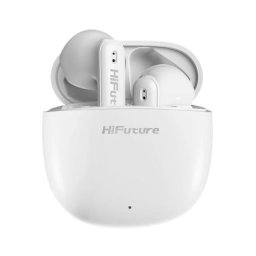 Слушалки HiFuture ColorBuds2 White, Fashion TWS Earbuds, *5+15hours Play time, Bluetooth 5.3, 10MM Driver, Soft Bass, Comfort Fit, Colorful option