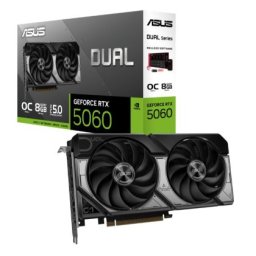 Видео карта Asus Dual GeForce RTX 5060 8GB GDDR7 OC