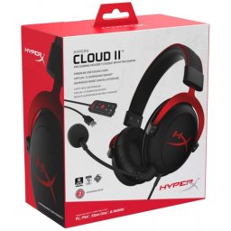 Слушалки HyperX Cloud II Red Wired USB