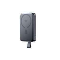 Външна батерия/power bank/ Joyroom Qi2 Magnetic Wireless Power Bank, 10000mAh, черна, 1x USB-C / 1x USB-A / 1x Lightning портове, 22.5W, Qi2 технология