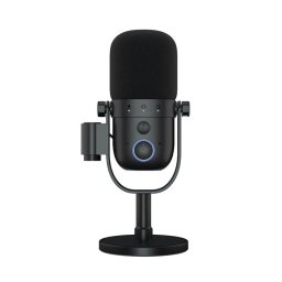Микрофон Streamplify MIC VOX, динамичен, суперкардиоиден, USB-C, XLR, Jack 3.5mm, Mute бутон, черен