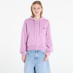 Суитшърт Carhartt WIP W' Hooded Nelson Jacket Gentle Purple Garment Dyed M