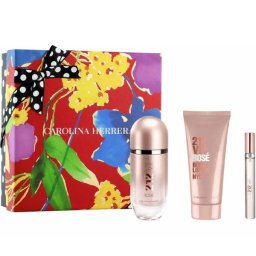 Carolina Herrera 212 VIP Rose Комплект (EDP 80ml + EDP 10ml + BL 100ml) за Жени
