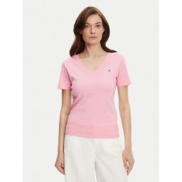 Tommy Hilfiger Тишърт New Cody WW0WW40584 Розов Slim Fit