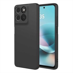 Силиконов гръб за Motorola G57 Power 5G - черен