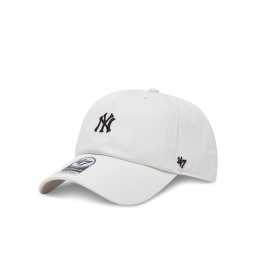 47 Brand Шапка с козирка MLB New York YankeesFoundation ’47 CLEAN UP B-FNDTN17GWS Бял