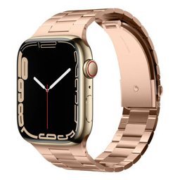 Каишка за смарт часовник Elago Metal Stainless Steel Band, за Apple Watch 42мм/44мм/45мм/49мм, неръждаема стоманена, розово злато