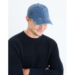 Celio Denim Cap Gicapwash - Mens