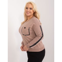 Blouse-RV-BZ-9329.57-dark beige