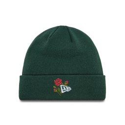 New Era Шапка Rose Icon Cuff Knit Beanie 60580736 Зелен