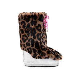 Moon Boot Връхно отоплящо кожухче за обувки Cover Rex Rabbit 140C0V04001 Кафяв