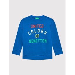 United Colors Of Benetton Суитшърт 3J70G104B Син Regular Fit
