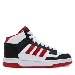 Обувки за баскетбол adidas Rapid Court Mid JR3180 Бял