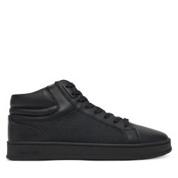 Сникърси Calvin Klein High Top Lace Up Eyelet Jaq Mono HM0HM01816 Черен