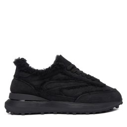 Сникърси D.A.T.E. Athleta Shearling W431-AT-TD Черен
