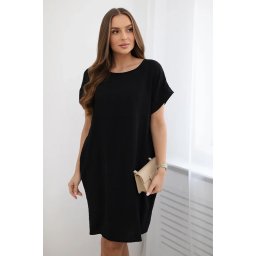 Black dress with pockets