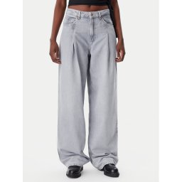 BOSS Дънки 50529959 Сив Loose Fit