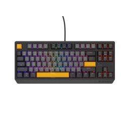 Клавиатура Genesis Gaming Keyboard Thor 230 TKL Anchor Gray Negative US RGB Mechanical Outemu Red