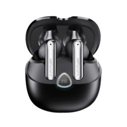 Слушалки HiFuture SonicAir Black, 4MICS ENC, 35 Hours Playtime, Wireless 5.3, 10MM Driver, Soft Bass, Comfort Fit