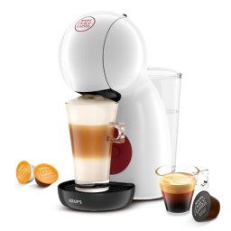 Krups Piccolo XS KP1A3110 - капсулна кафемашина 15 бара, 0.8 л, 2 режима - бяла/бордо