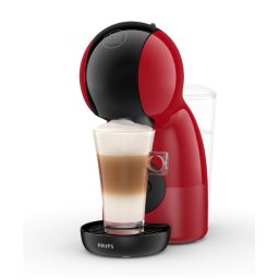 Krups Piccolo XS KP1A3510 – капсулна кафемашина 15 бара, 0.8 л, 1600W – червена/черна