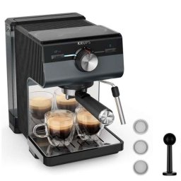 Krups XP384E10 Authentic C90 – еспресо машина 15 бара, 2.0 л, ESE капсули/смляно кафе