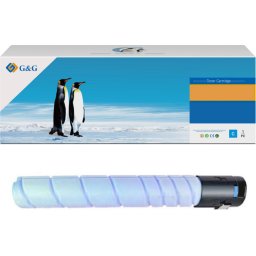 G&G Тонер касета за KONICA MINOLTA - Cyan - TN-324C - A8DA450