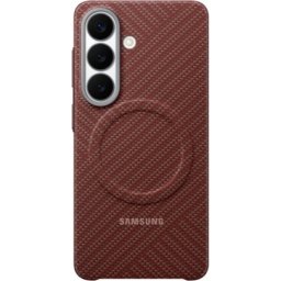 Калъф Samsung S26 Carbon Magnet Case Coral Red