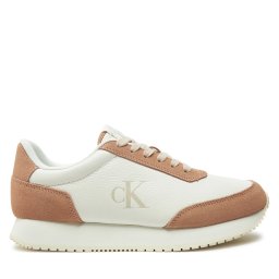 Сникърси Calvin Klein Jeans Runner Laceup Low Mix Mg YW0YW01798 Бял