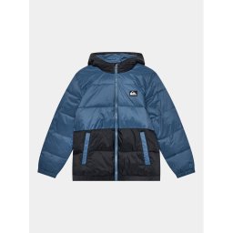 Quiksilver Пухено яке Wolfs Shoulder Jckt EQBJK03277 Син Regular Fit