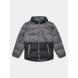 Quiksilver Пухено яке Wolfs EQBJK03277 Сив Regular Fit