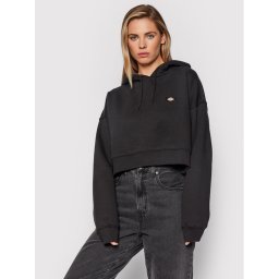 Dickies Суитшърт Oakport DK0A4XJTBLK Черен Cropped Fit