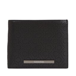 Портфейл Calvin Klein Modern Bar Bifold 5Cc W/Coin K50K511835 Черен