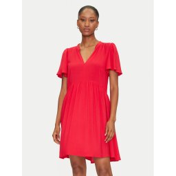 JDY Лятна рокля Star 15257228 Червен Regular Fit
