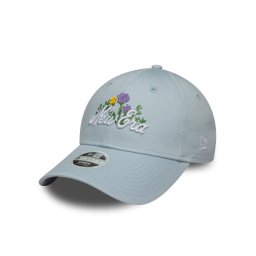 New Era Шапка с козирка Beaded 9FORTY 60667659 Светлосиньо
