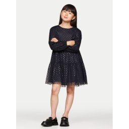 Tommy Hilfiger Елегантна рокля KG0KG08210 D Тъмносин Regular Fit