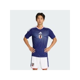 adidas Тениска от техническо трико Japan 26/27 Home KD3345 Тъмносин Slim Fit