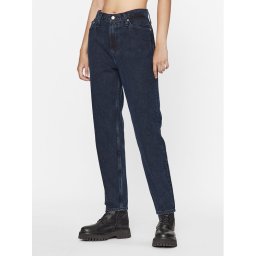 Calvin Klein Jeans Дънки J20J221786 Тъмносин Mom Fit