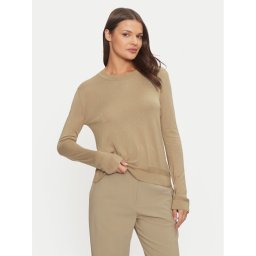 United Colors Of Benetton Пуловер 1ZRED10BL Бежов Regular Fit