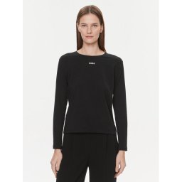 Boss Блуза 50510326 Черен Regular Fit