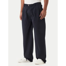 Guess Jeans Текстилни панталони M6RB59 WGCV1 Тъмносин Relaxed Fit
