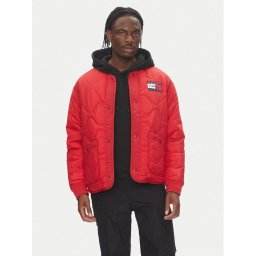 Tommy Hilfiger Преходно яке F1 Movie MW0MW41369 Червен Regular Fit